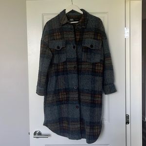 Zara plaid jacket